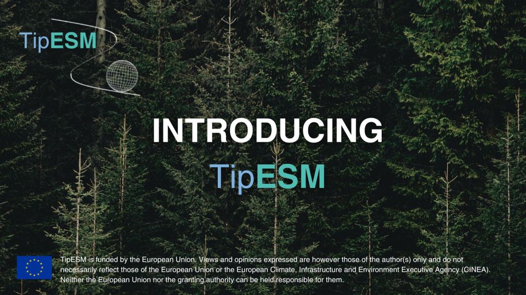 Introducing TipESM