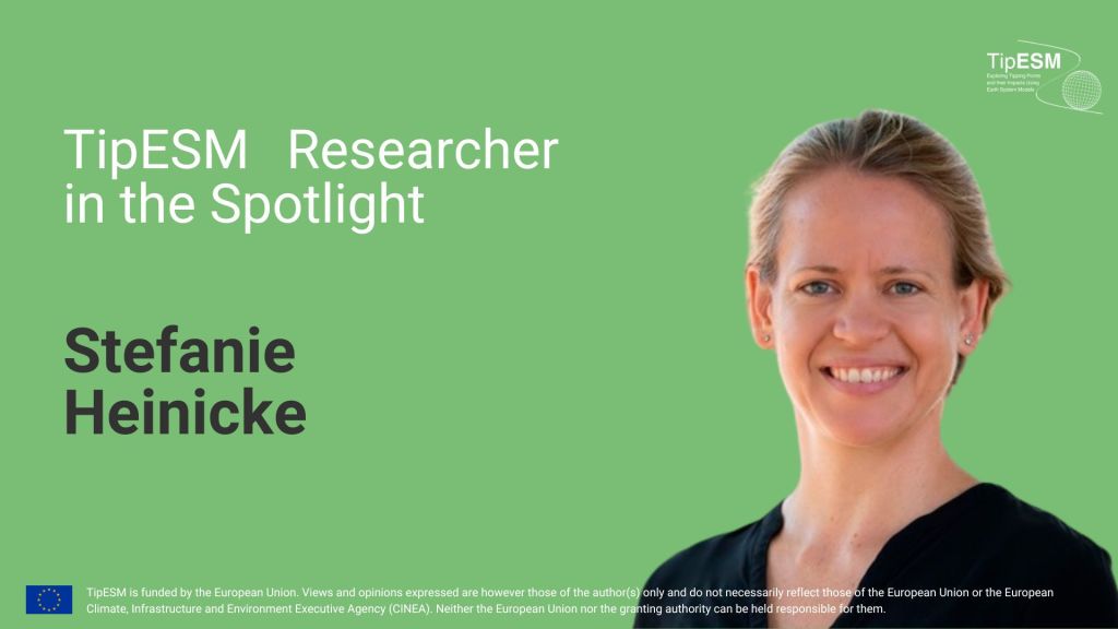 TipESM Researcher in the Spotlight: Stefanie&nbsp;Heinicke