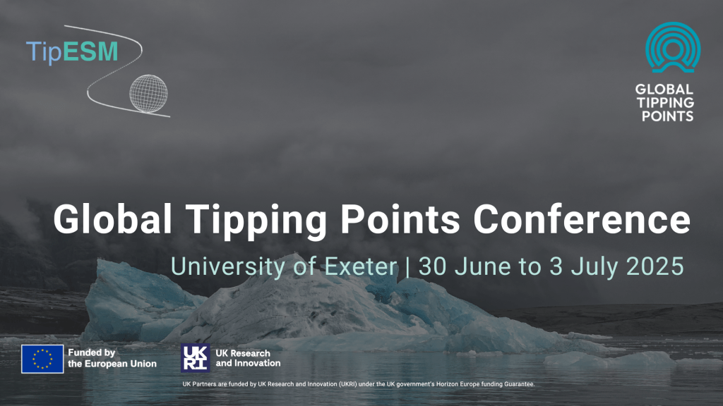 TipESM at the Global Tipping Points Conference 2025