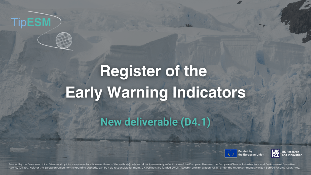 Register of Early Warning Indicators is now live!